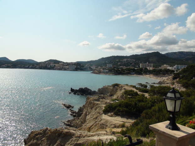 Abendsonne ber Peguera