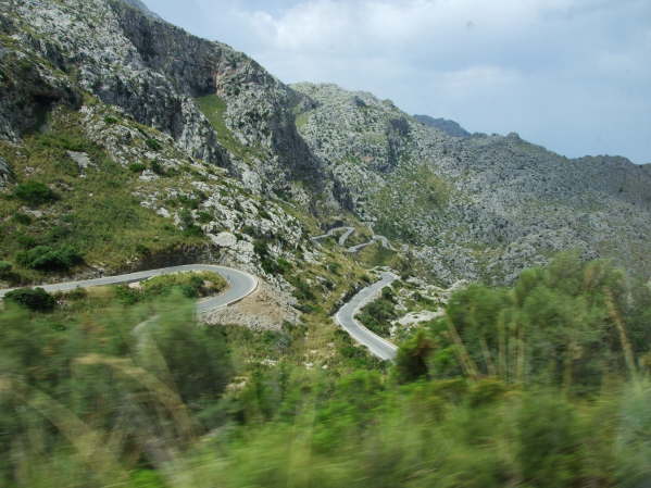 Serpentinen bei Sa Calobra