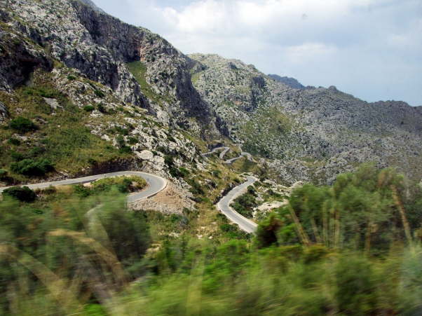 Serpentinen bei Sa Calobra