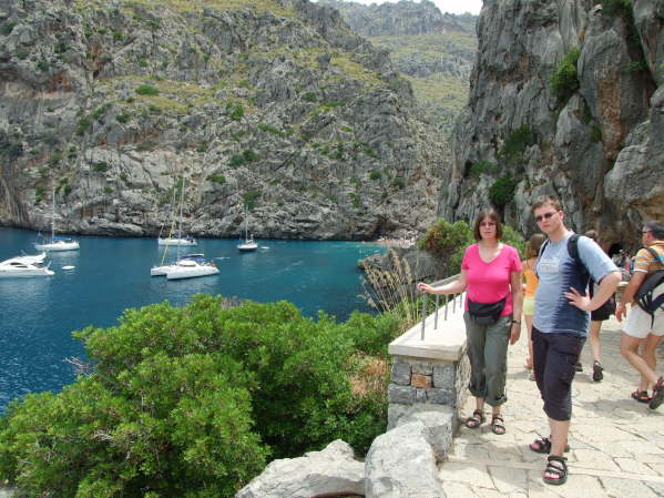 Die Bucht von Sa Calobra