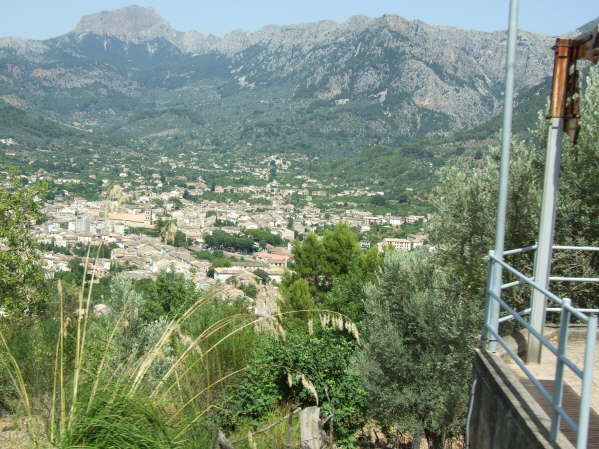 Blick auf Santuari de la Immaculada