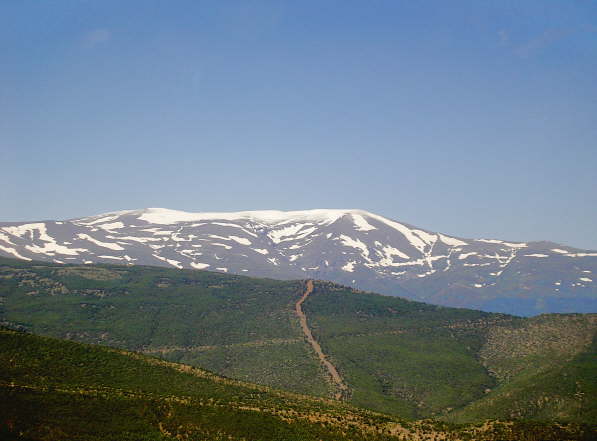 Gipfel der Sierra Nevada