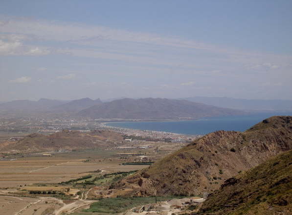 Mojacar- Blick auf Garrucha