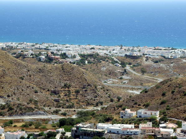 Mojacar- Blick auf Mojacar-Beach