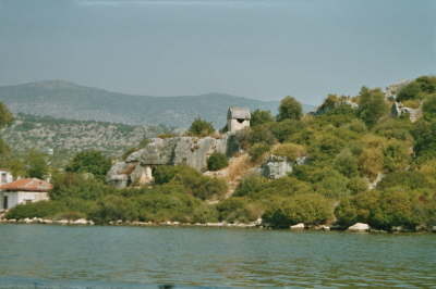 Sarkophag bei Kekova