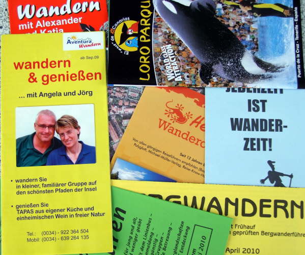 Angebote fr Wanderungen an jeder Ecke