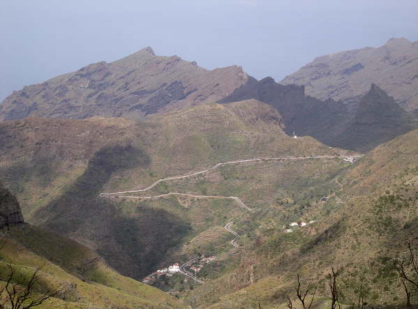 Blick auf das Teno-Gebirge