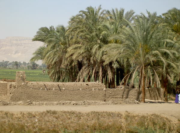 Die Wste ist schon sichtbar